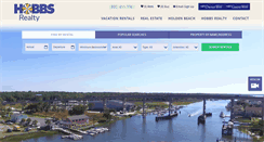 Desktop Screenshot of hobbsrealty.com